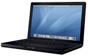 image illustrative d'un ordinateur MacBook 2008 noir